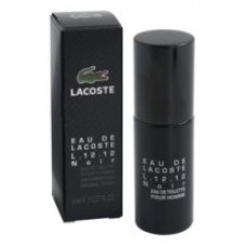 lacoste noir 8 ml mini for men